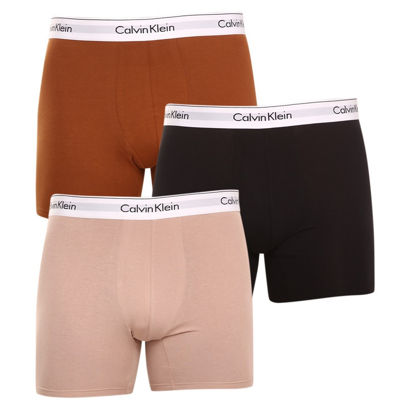 3PACK pánské boxerky Calvin Klein vícebarevné (NB3345A-8MC) L