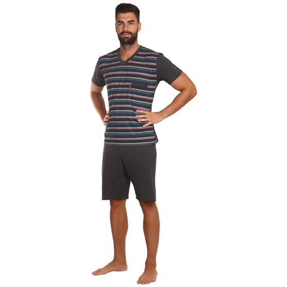 Pánské pyžamo Foltýn nadrozměr vícebarevné (FPTN4)