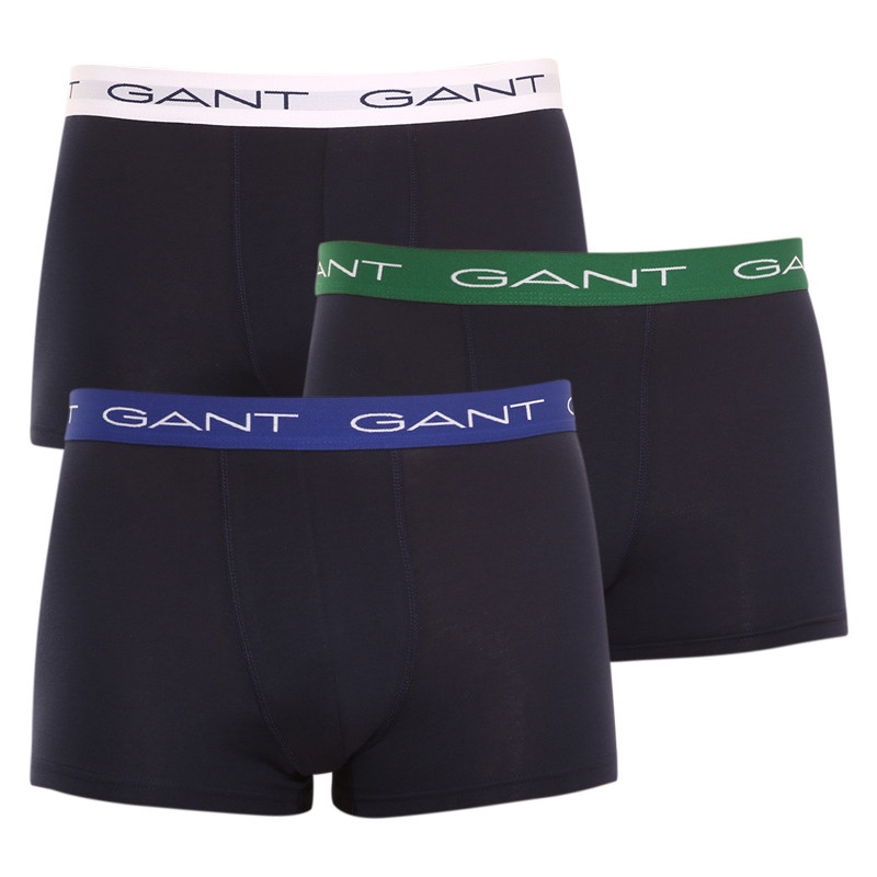 E-shop 3PACK pánské boxerky Gant modré