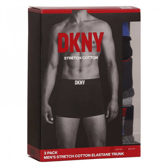 3PACK pánské boxerky DKNY Hinton vícebarevné (U5_6660_DKY_3PKB)