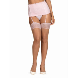 Dámské punčochy Obsessive béžové (Girlly stockings)