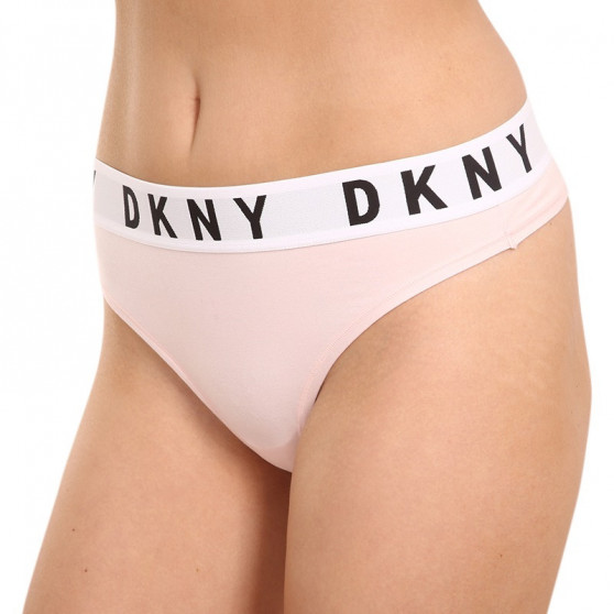 Dámská tanga DKNY růžová (DK4529 I290Y)