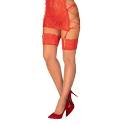 Dámské punčochy Obsessive béžové (Rediosa stockings)