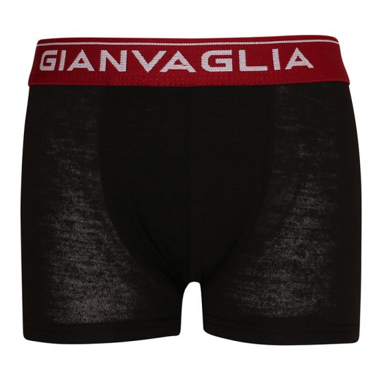5PACK dětské boxerky Gianvaglia černé (026)