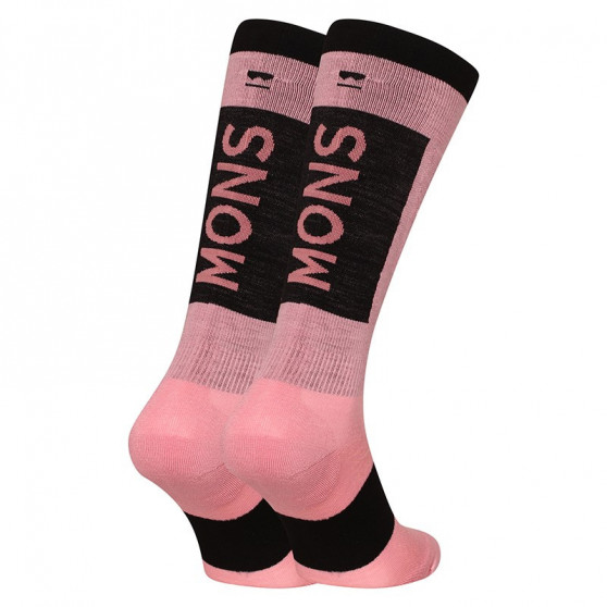 Ponožky Mons Royale merino růžové (100593-1169-134)