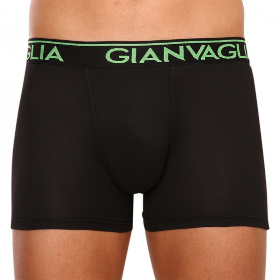 3PACK pánské boxerky Gianvaglia černé (GVG-5503)