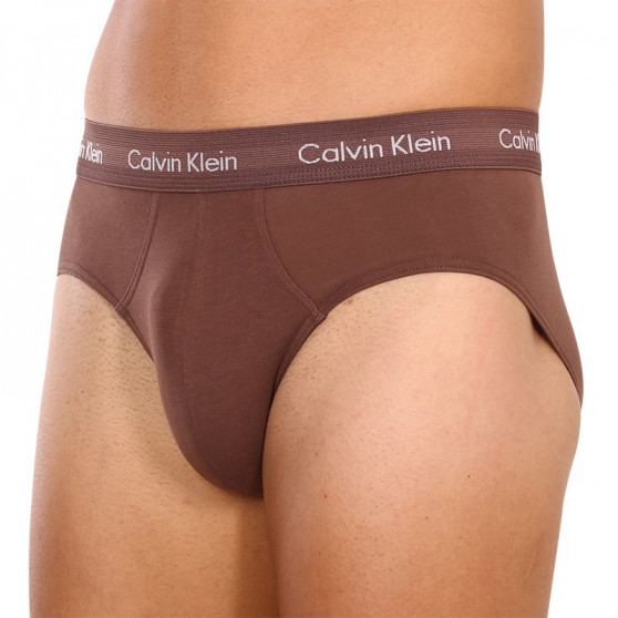 3PACK pánské slipy Calvin Klein vícebarevné (U2661G-6F9)