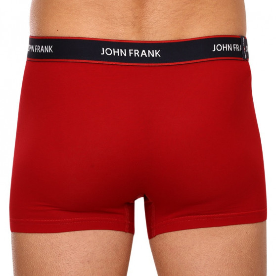 3PACK pánské boxerky John Frank vícebarevné (JF3BNSB01)