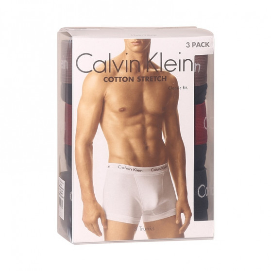 3PACK pánské boxerky Calvin Klein černé (U2662G-6FA)