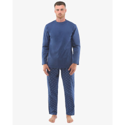 Pánské pyžamo Gino modré (79129)
