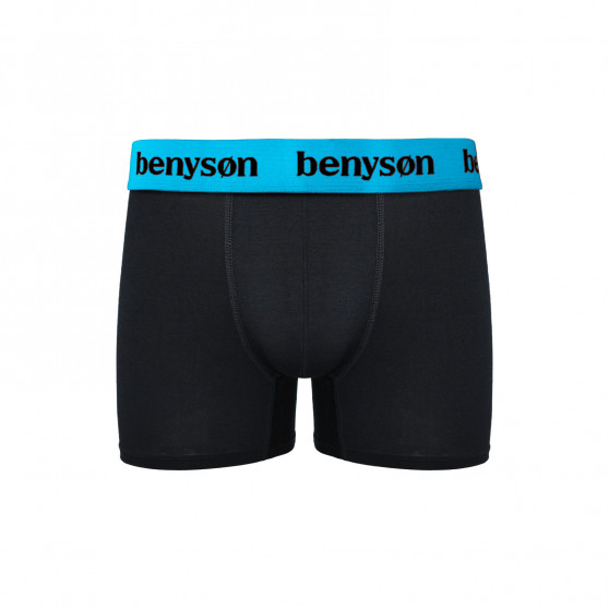 3PACK pánské boxerky Benysøn bambusové černé (BENY-7012)