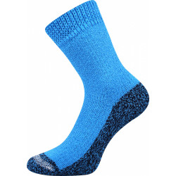 Teplé ponožky Boma modré (Sleep-blue)