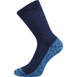 Teplé ponožky Boma tmavě modré (Sleep-darkblue)