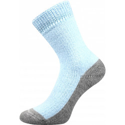 Teplé ponožky Boma světle modré (Sleep-lightblue)