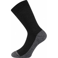 Teplé ponožky Boma černé (Sleep-black)