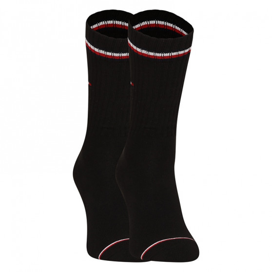 2PACK pánské ponožky Tommy Hilfiger vysoké černé (100001096 200)