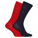 2PACK pánské ponožky Tommy Hilfiger vysoké vícebarevné (371111 085)
