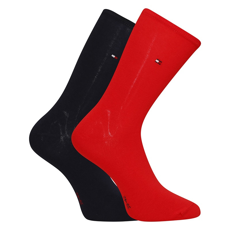 E-shop 2PACK dámské ponožky Tommy Hilfiger vysoké vícebarevné