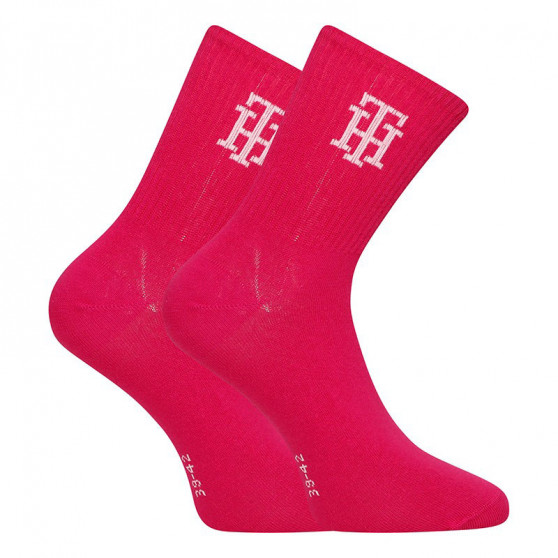 2PACK dámské ponožky Tommy Hilfiger vysoké vícebarevné (701220250 004)