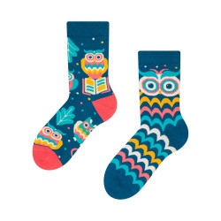 Veselé dětské ponožky Dedoles Moudrá sova (D-K-SC-RS-C-C-235)