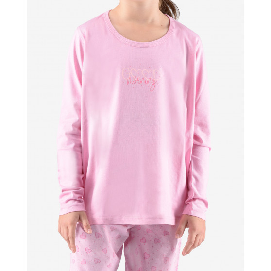 Dívčí pyžamo Gina růžové (29007-MBRLBR)