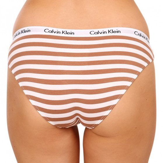 3PACK dámské kalhotky Calvin Klein nadrozměr vícebarevné (QD3801E-642)