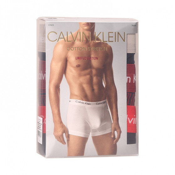 3PACK pánské boxerky Calvin Klein vícebarevné (NB3056A-6G5)