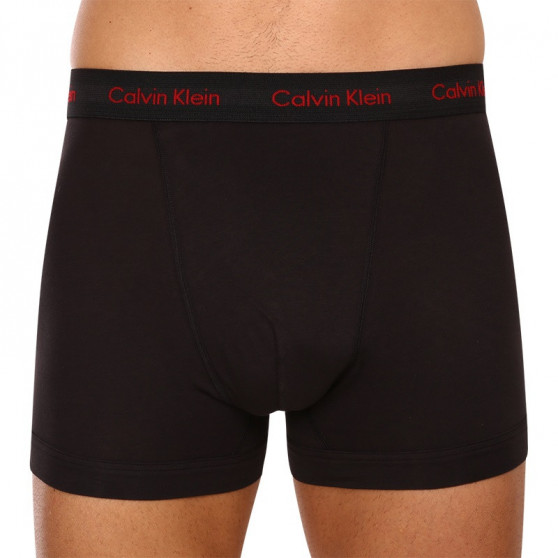 3PACK pánské boxerky Calvin Klein černé (NB3056A-6G6)