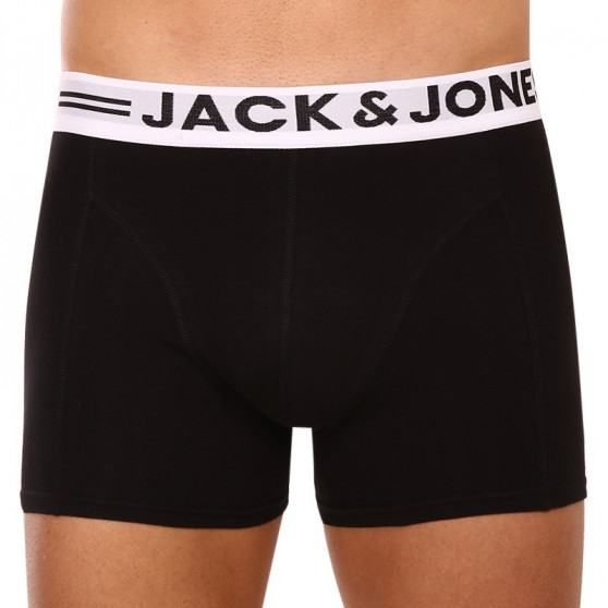 3PACK pánské boxerky Jack and Jones černé (12081832)