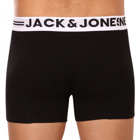 3PACK pánské boxerky Jack and Jones černé (12081832)
