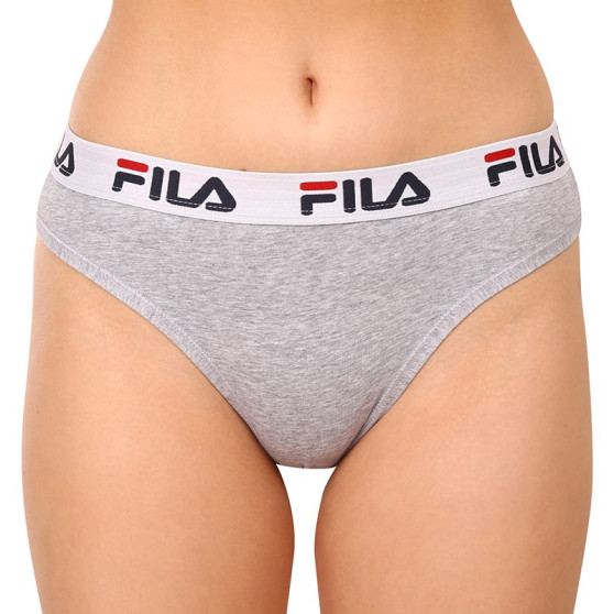 Dámské kalhotky brazilky Fila šedé (FU6067-400)
