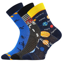 3PACK dětské ponožky Boma vícebarevné (057-21-43XII-mix-B)