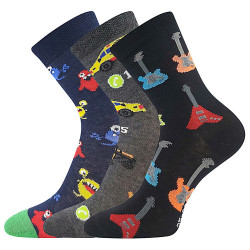 3PACK dětské ponožky Boma vícebarevné (057-21-43XIII-mix-A)