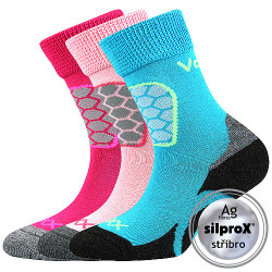 3PACK dětské ponožky Voxx vícebarevné (solaxik-mix-B)