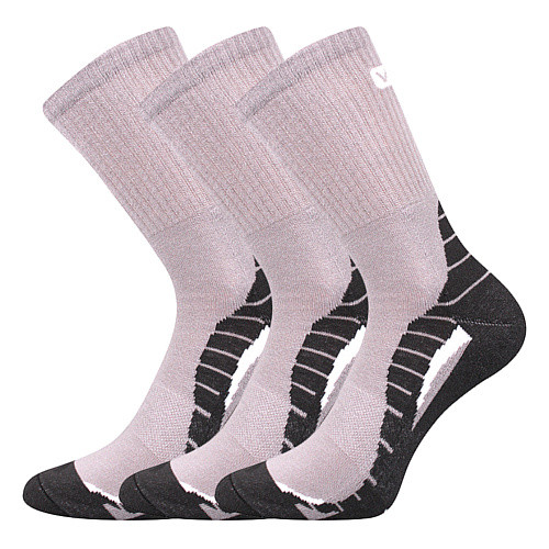 E-shop 3PACK ponožky VoXX světlé šedé