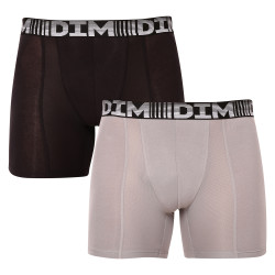 2PACK pánské boxerky DIM vícebarevné (DI0001N2-9LU)