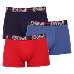 3PACK pánské boxerky DIM vícebarevné (DI0001QU-87K)