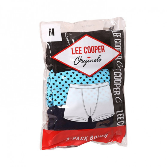 3PACK pánské boxerky Lee Cooper vícebarevné (LCUBOX3P4-1946712)