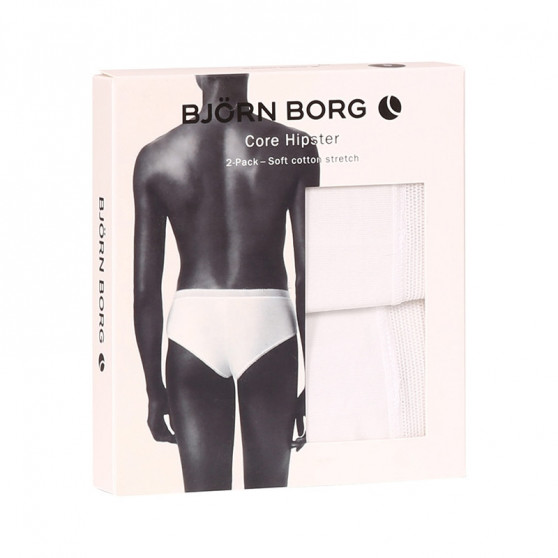 2PACK dámské kalhotky Bjorn Borg bílé (10000001-MP002)