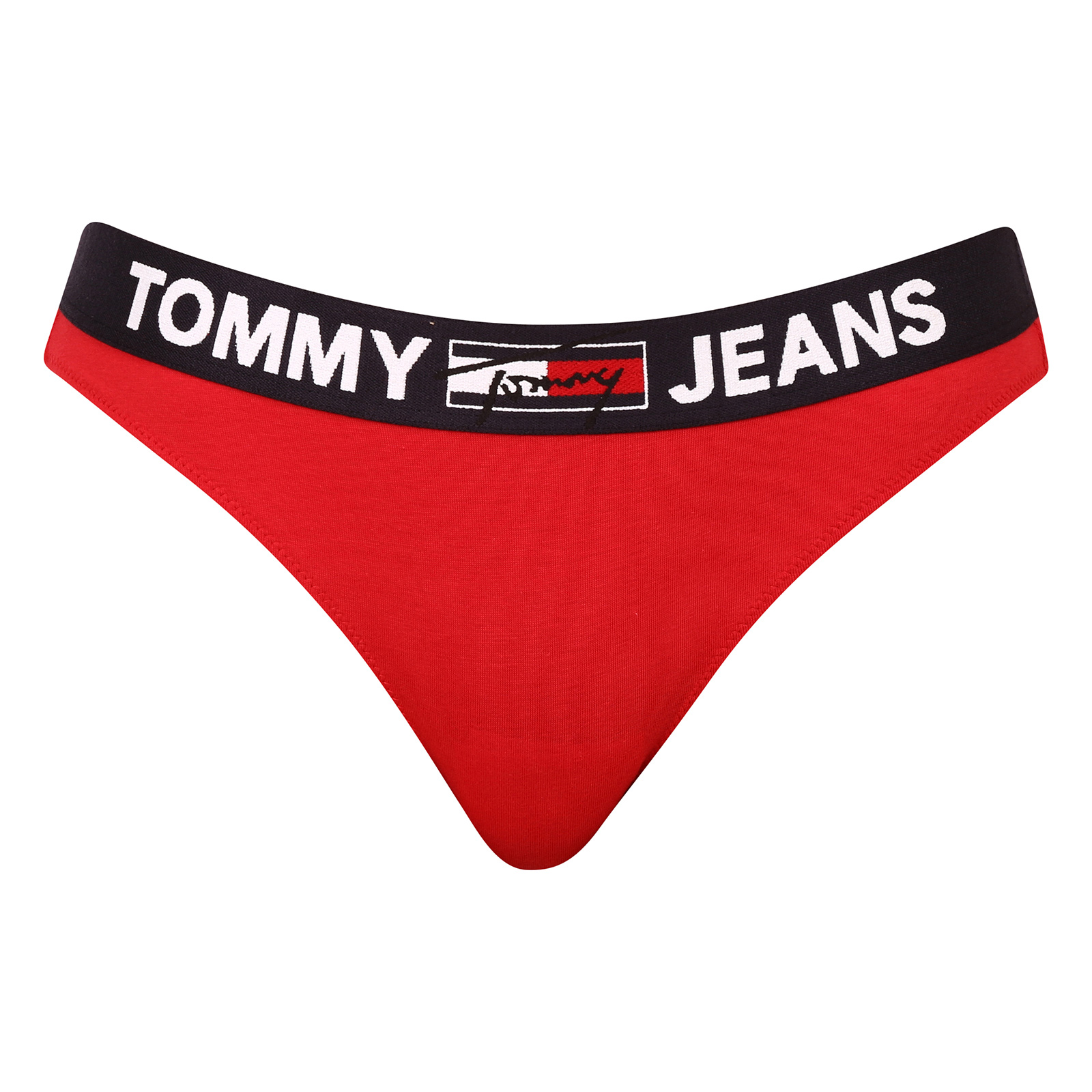 E-shop Dámské kalhotky Tommy Hilfiger červené