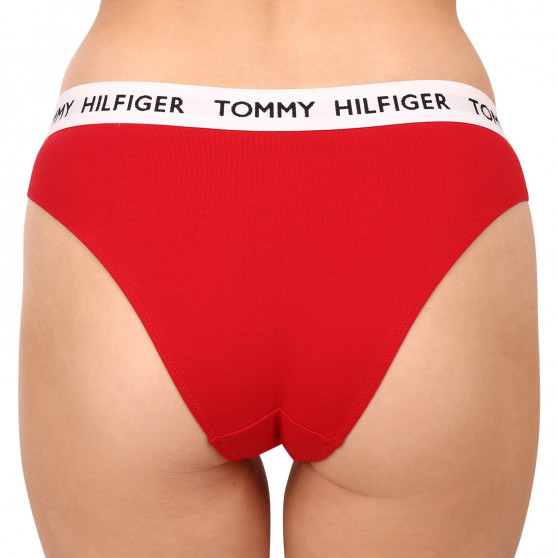 Dámské kalhotky Tommy Hilfiger červené (UW0UW02193 XCN)