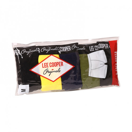 5PACK pánské boxerky Lee Cooper vícebarevné (LCUBOX5P6-1951582)