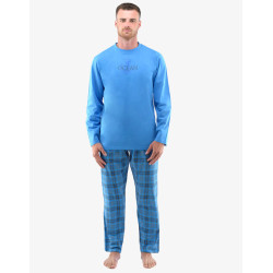 Pánské pyžamo Gino modré (79135-DBMDxG)