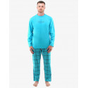 Pánské pyžamo Gino modré (79135-MYMDxG)