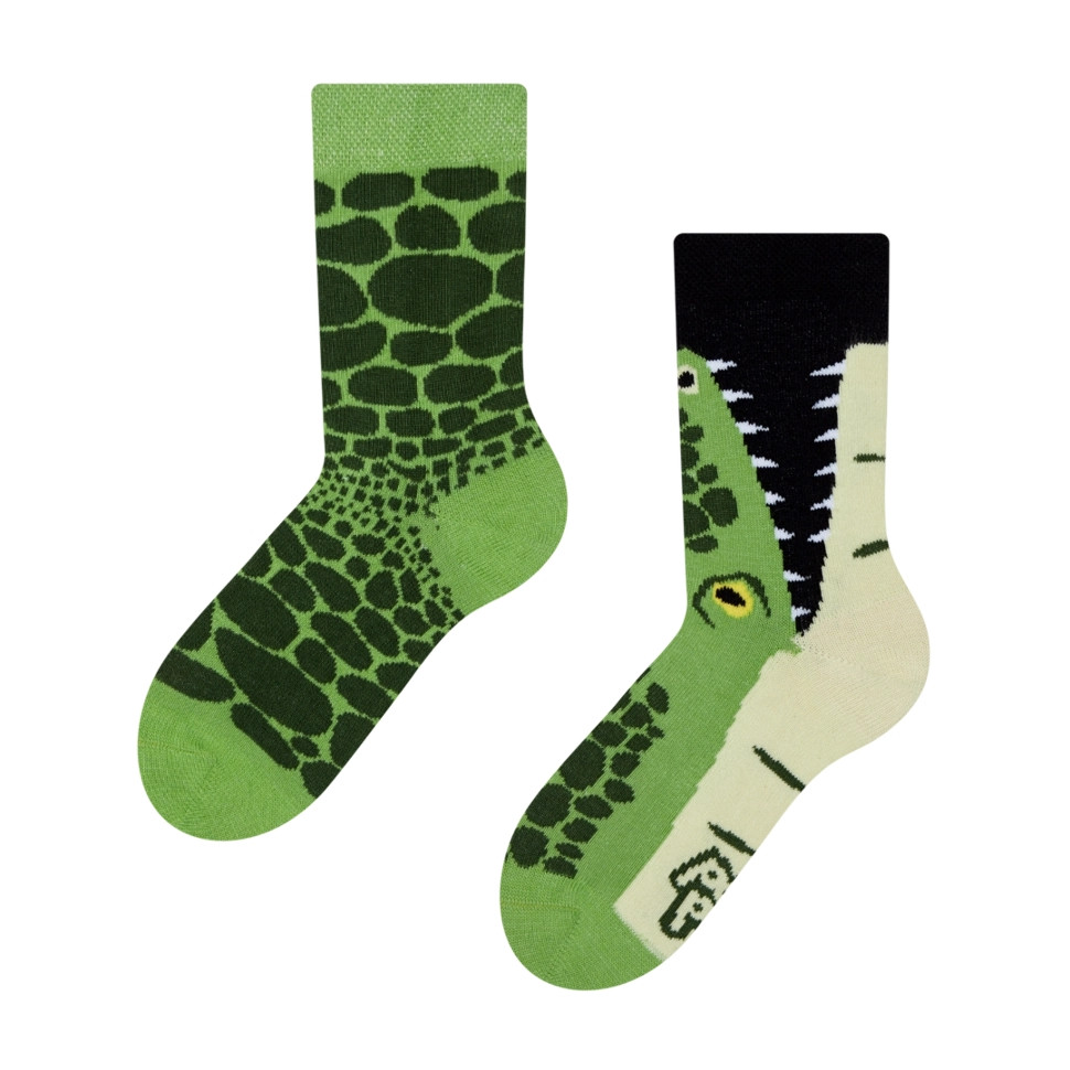 E-shop Veselé dětské ponožky Dedoles Krokodýl