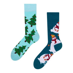 Veselé ponožky Dedoles Sněhulák (GMRS119)