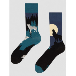 Veselé ponožky Dedoles Vlk za úplňku (GMRS210)
