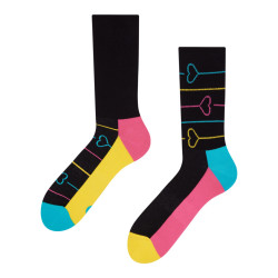 Veselé ponožky Dedoles Neonová láska  (D-U-SC-RSS-C-C-248)
