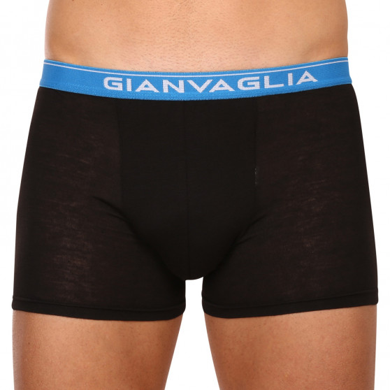 5PACK pánské boxerky Gianvaglia černé (026)