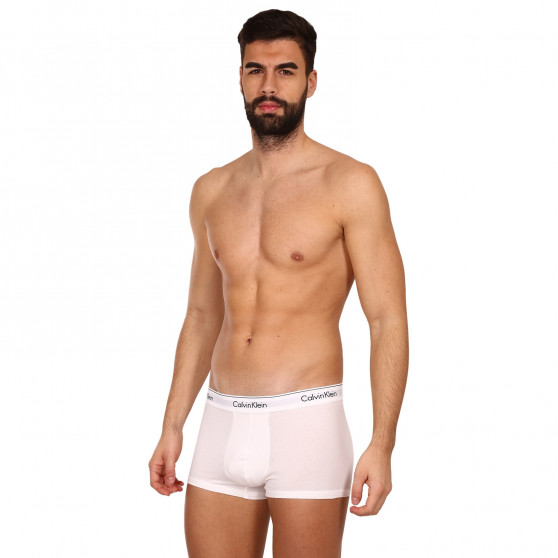 3PACK pánské boxerky Calvin Klein bílé (NB2380A-100)